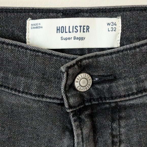Hollister super baggy jeans - Picture 1 of 3